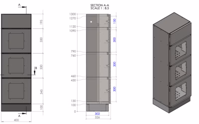 How We Built a Smart Sports Equipment Locker — Part 1: Manufacturing the Metal