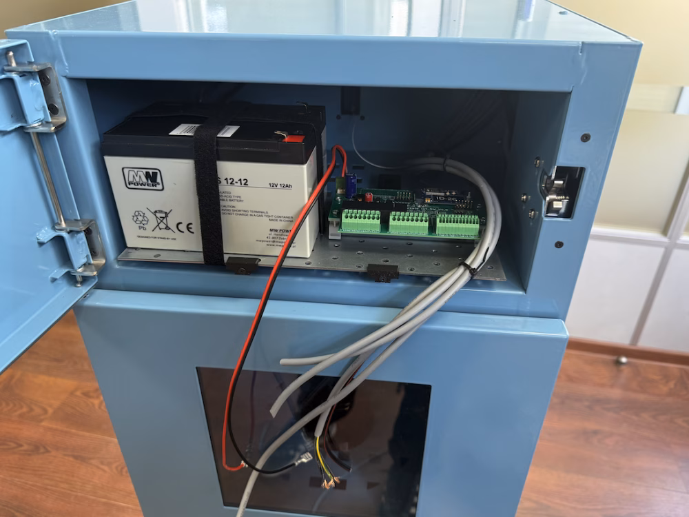 Allockate access system installed in the locker